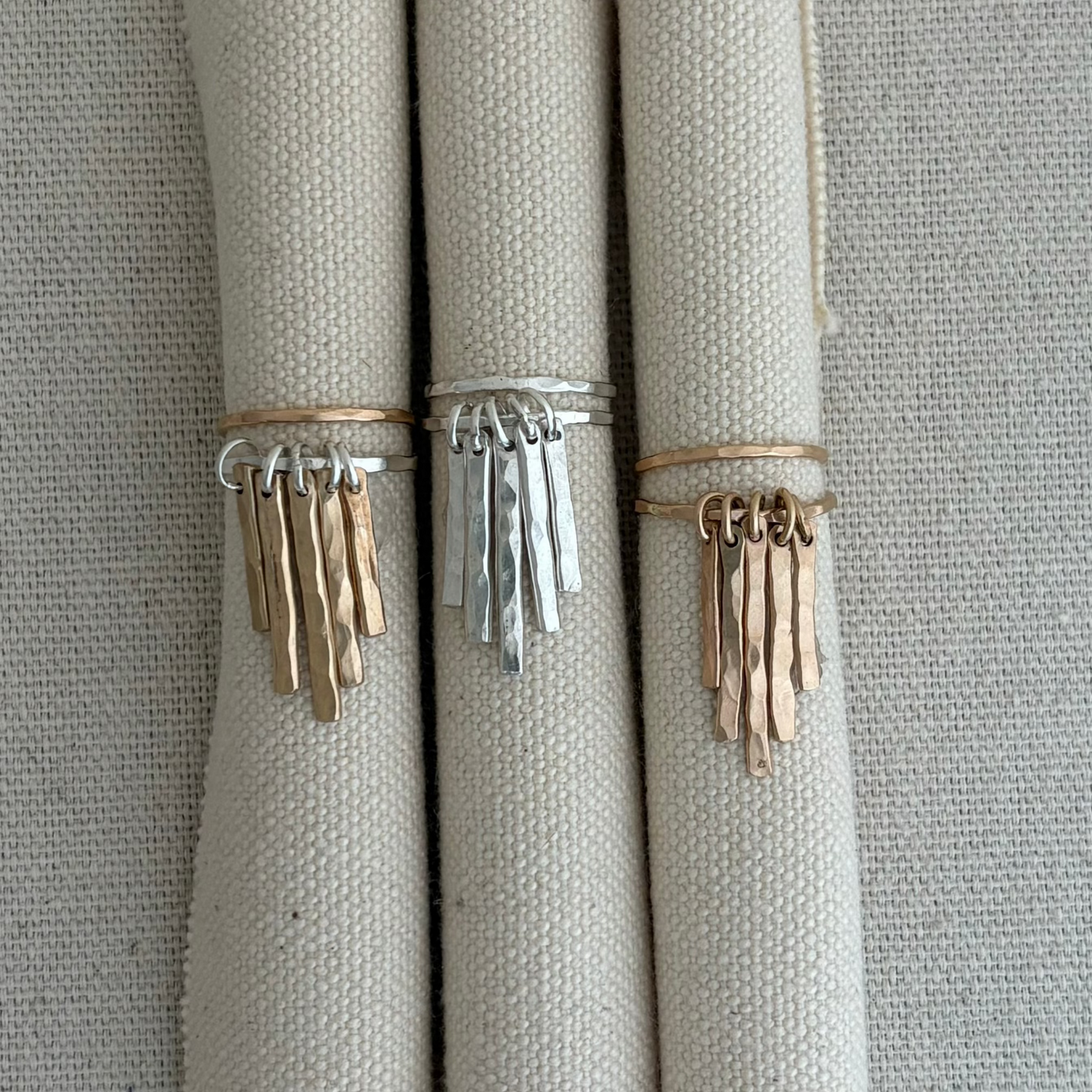 Finger Fringe Pinky Ring