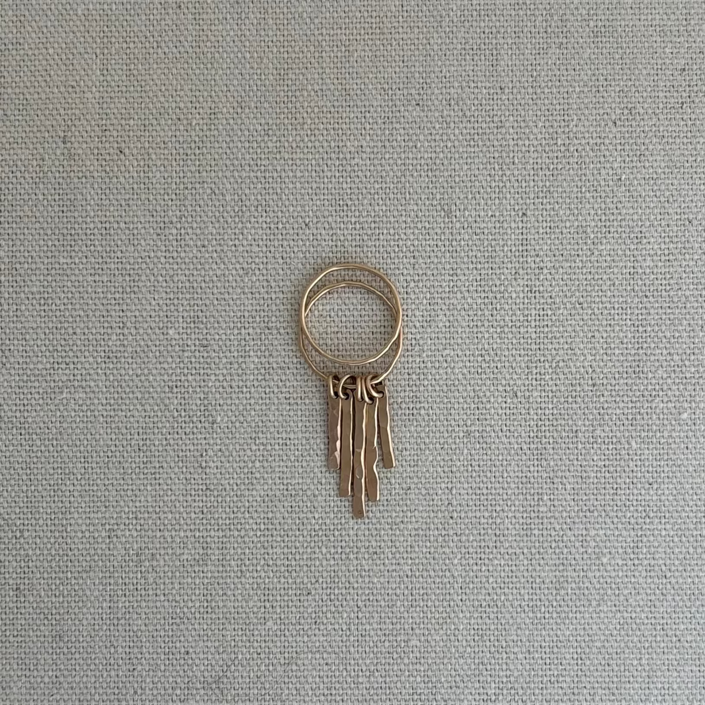 Finger Fringe Pinky Ring