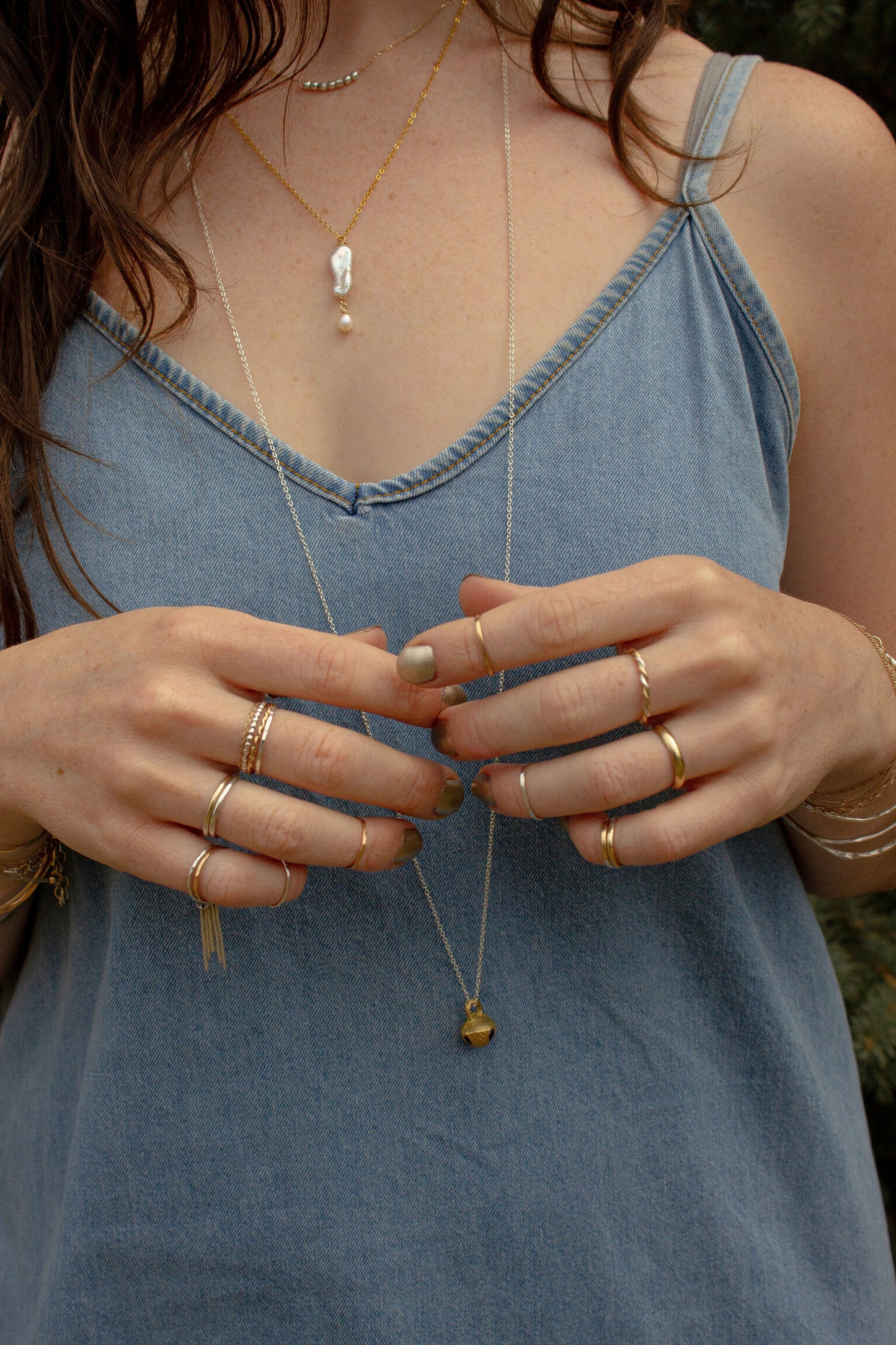 Mindfulness Bell Necklace