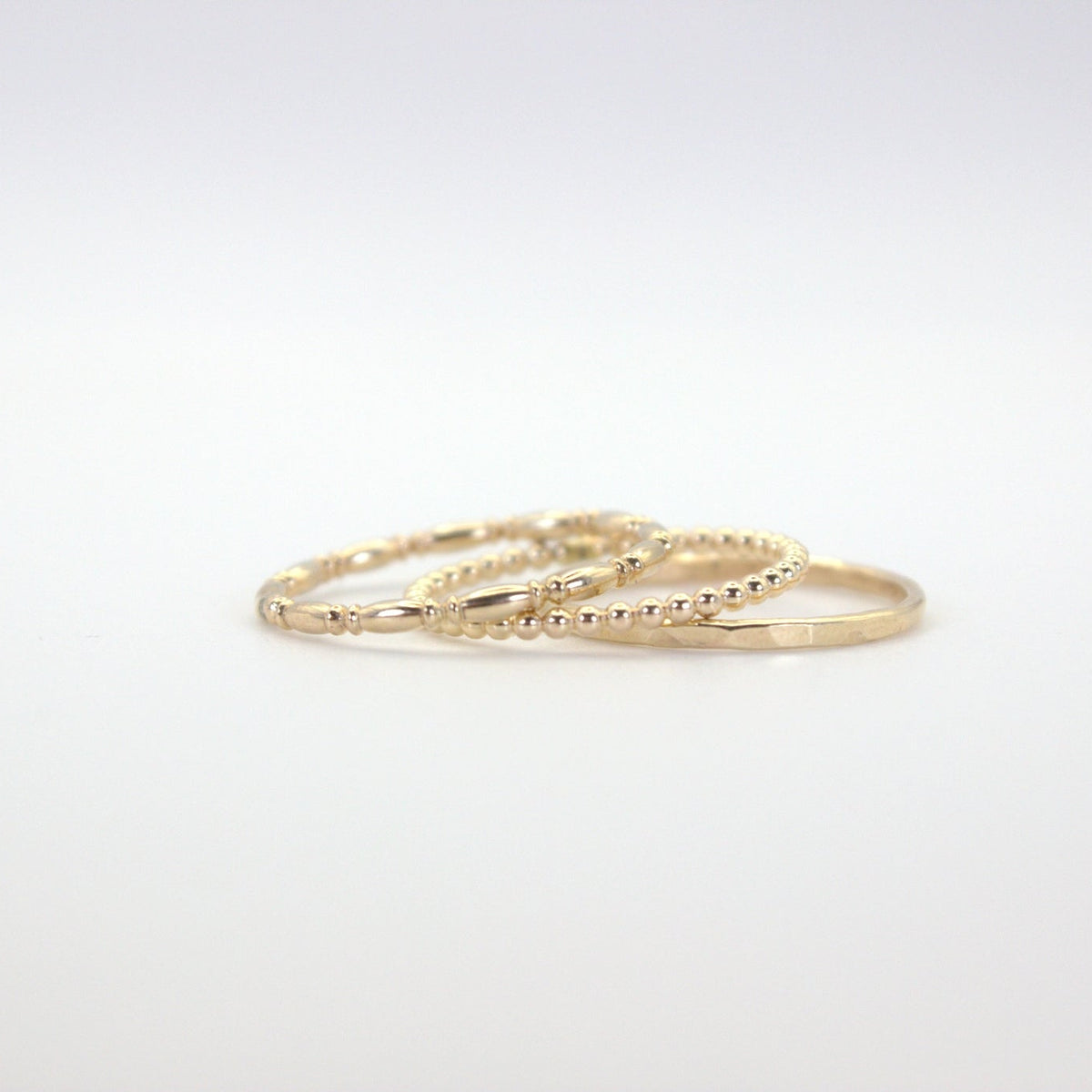 Stacking Ring Bundle Gold Filled