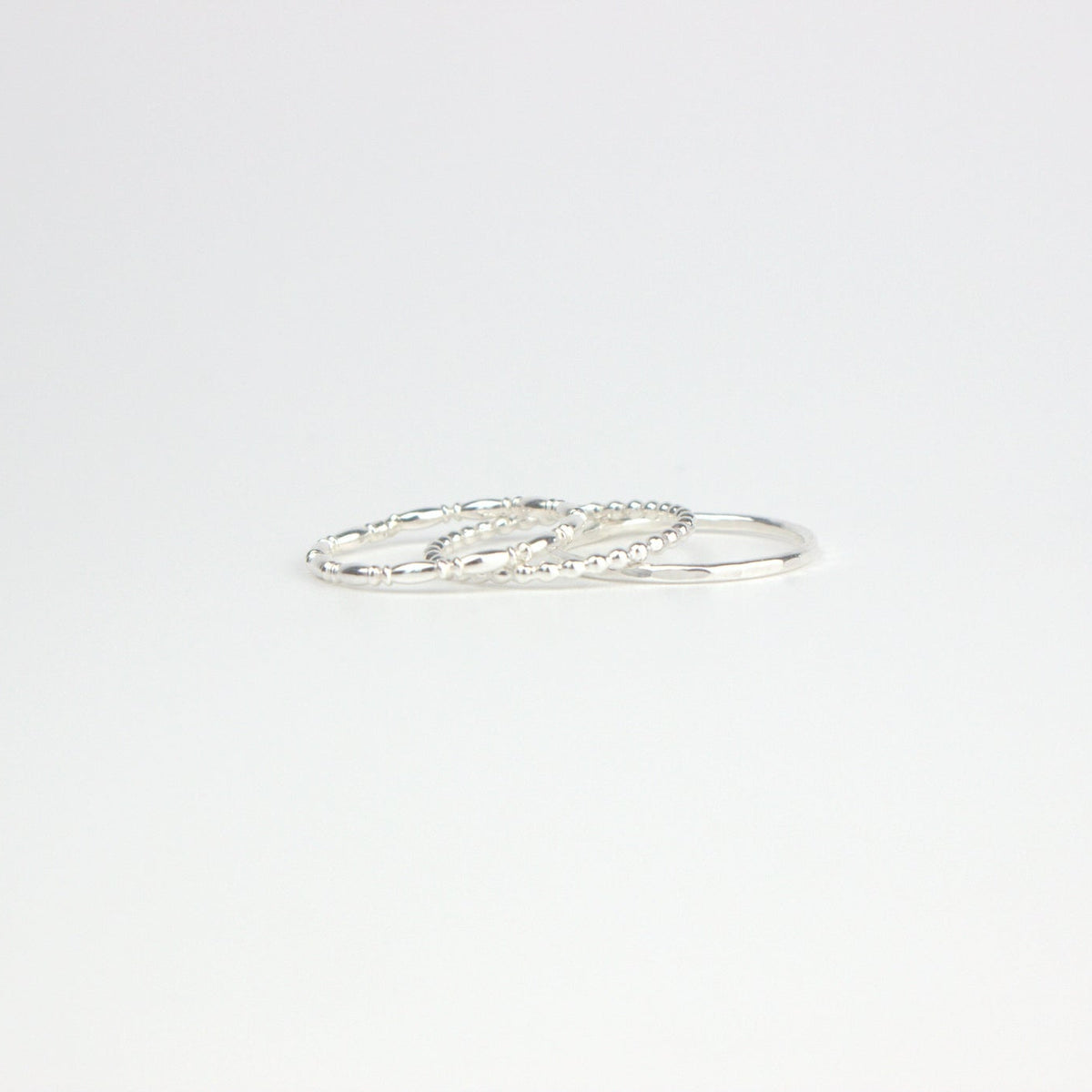 Stacking Ring Bundle Sterling Silver
