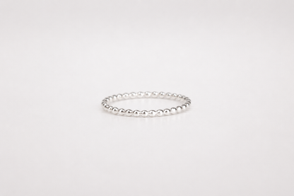 Beaded Stacking Ring