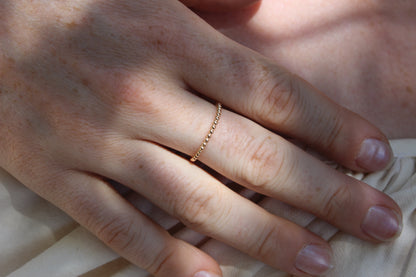 Beaded Stacking Ring