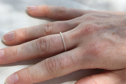 Beaded Stacking Ring