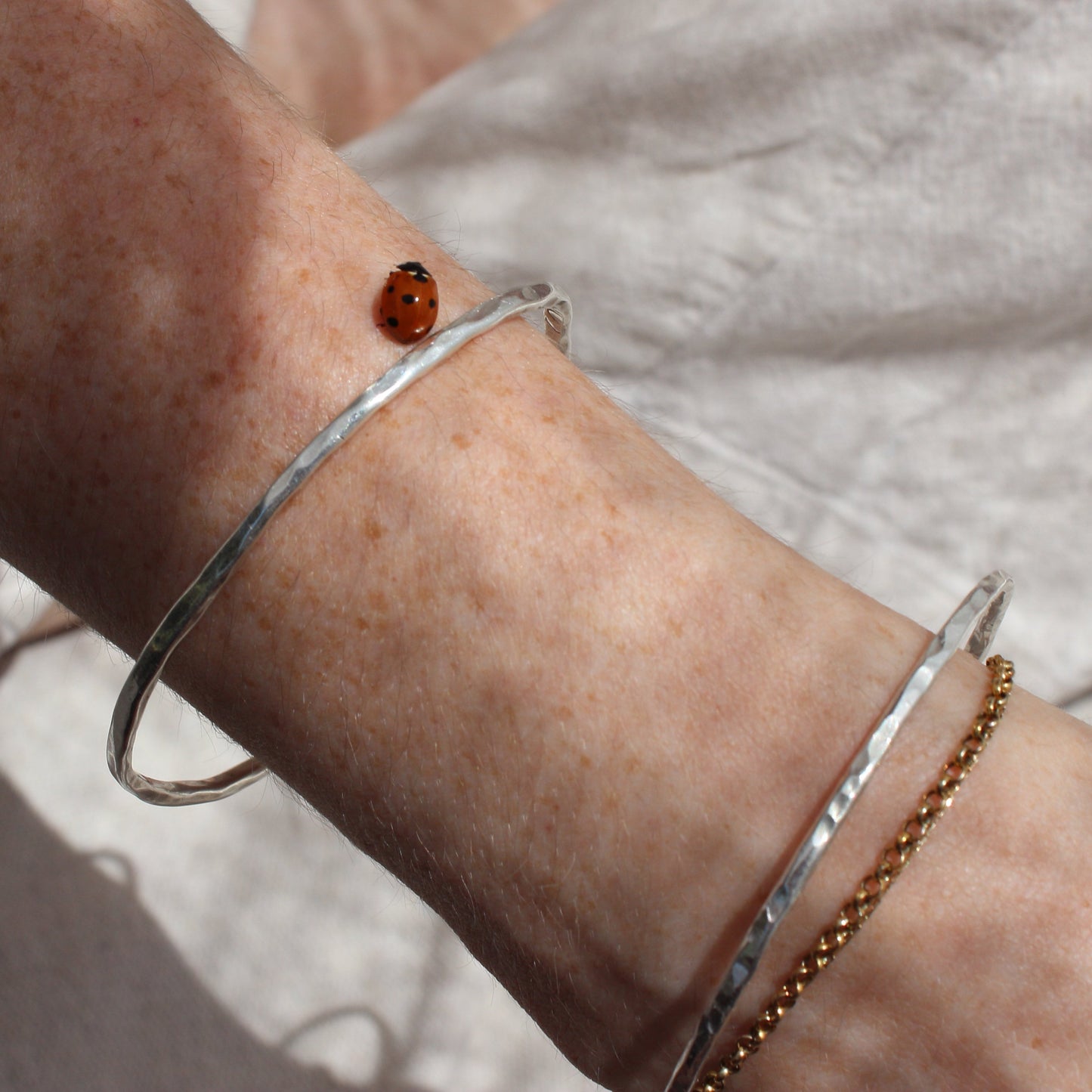 Organically Shaped Bangle