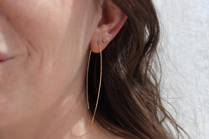 Wishbone Threader Earrings