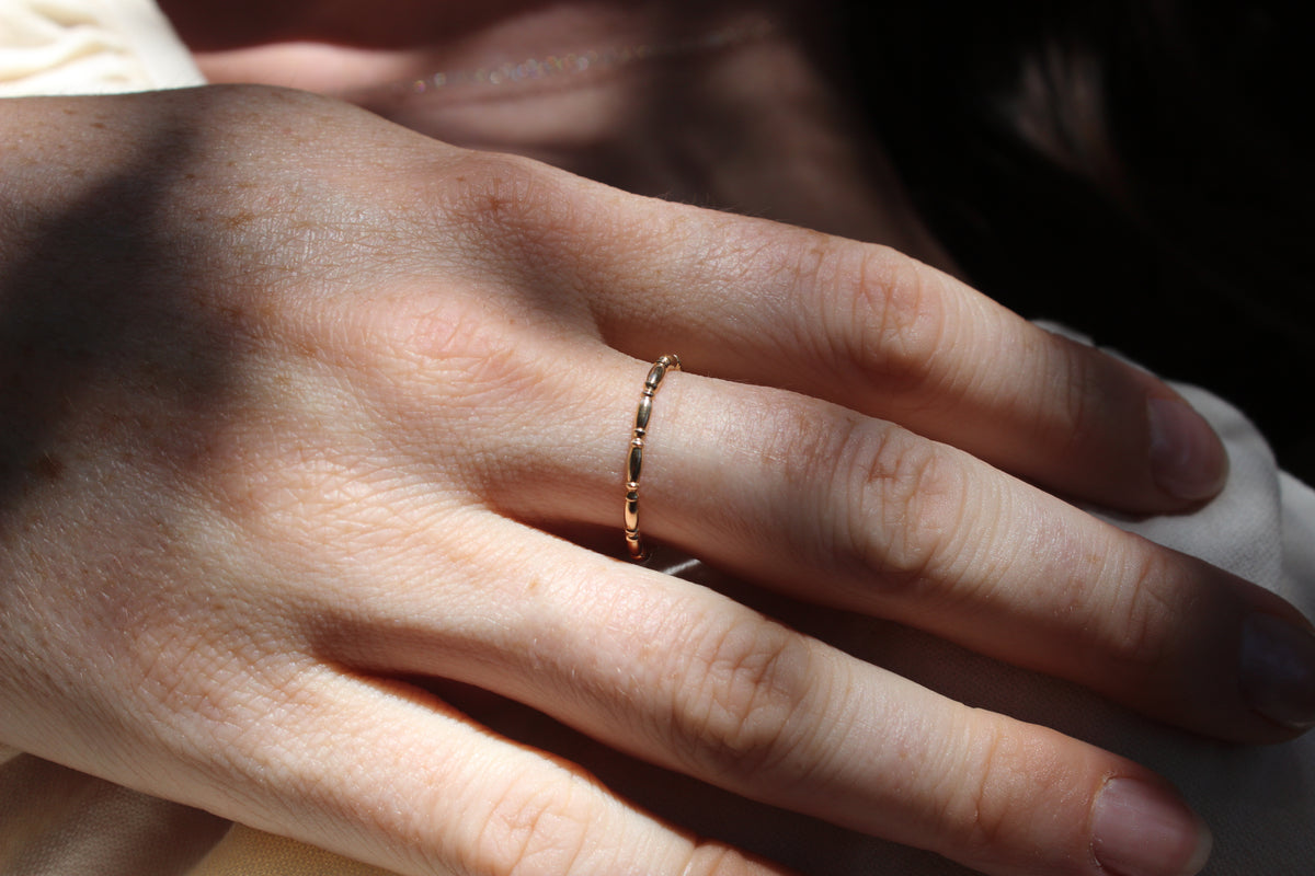 Pattern Stacking Ring