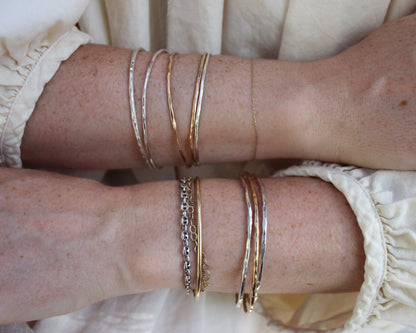Organically Shaped Bangle
