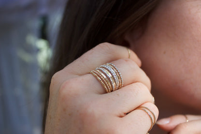 Beaded Stacking Ring