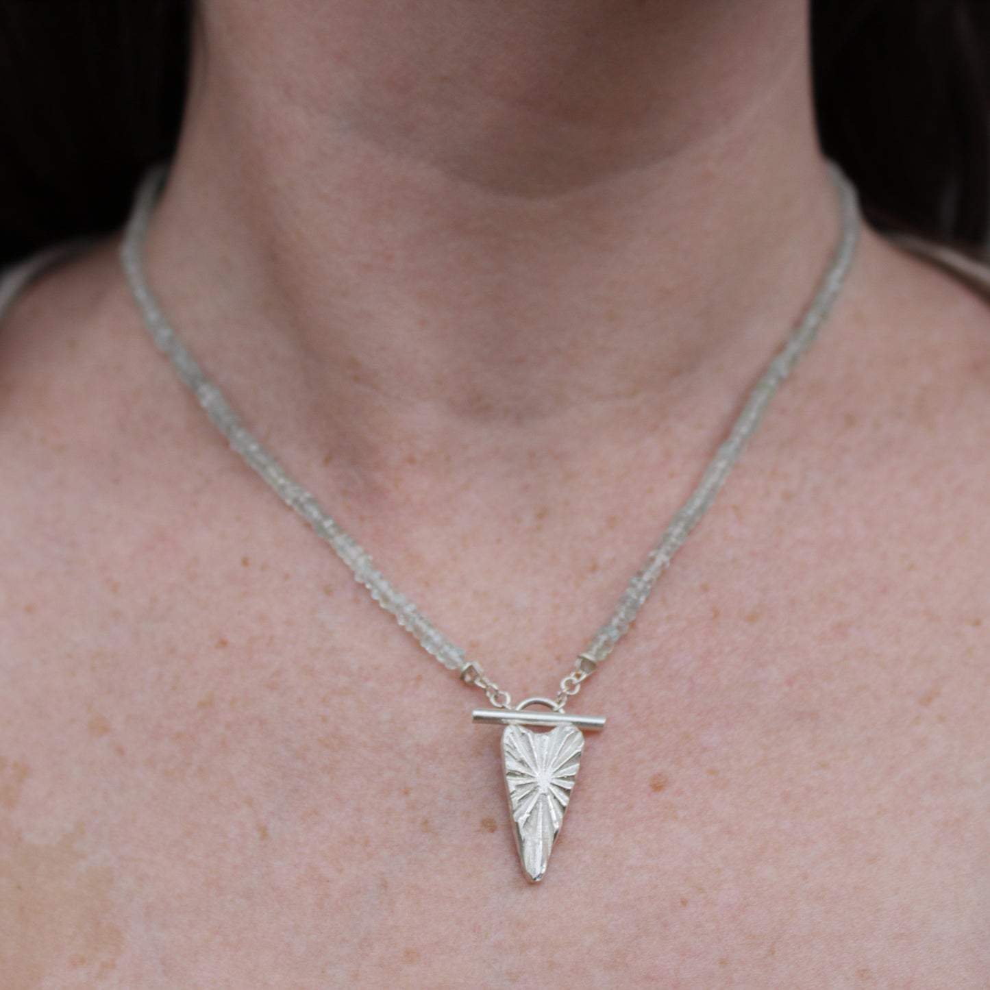 Amulet Token Sterling Pendant Necklace