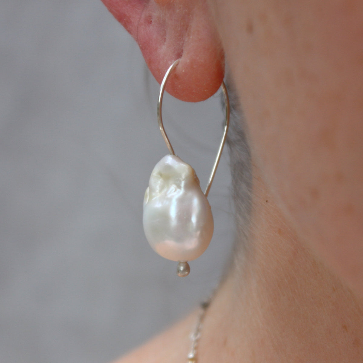 Baroque Freshwater Pearl Earrings