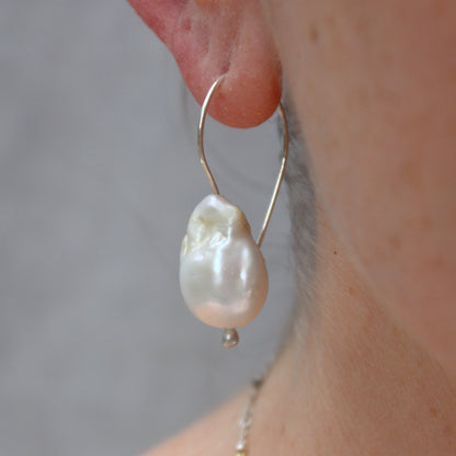 Baroque Freshwater Pearl Earrings