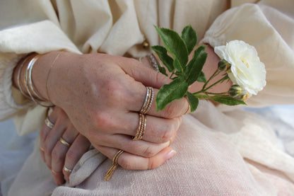 Beaded Stacking Ring