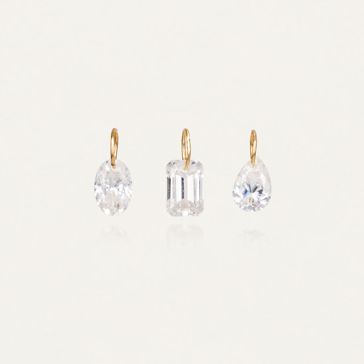 Floating Diamond Charm