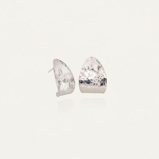 Hammered Forged Earrings