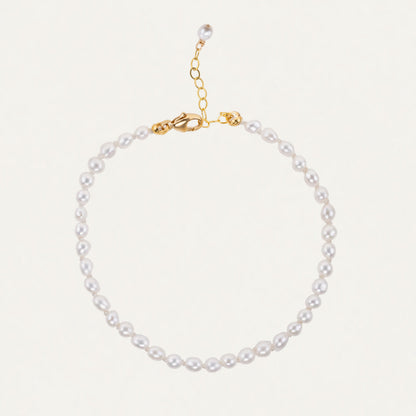 Petite Pearl Knotted Bracelet