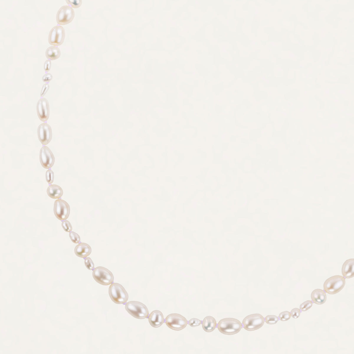 Bouquet Pearl Knotted Necklace