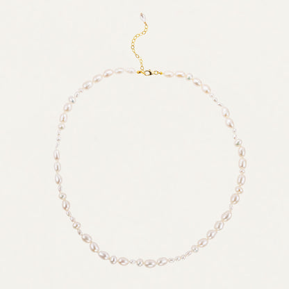 Bouquet Pearl Knotted Necklace