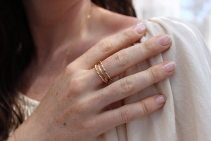 Stacking Ring Bundle Gold Filled