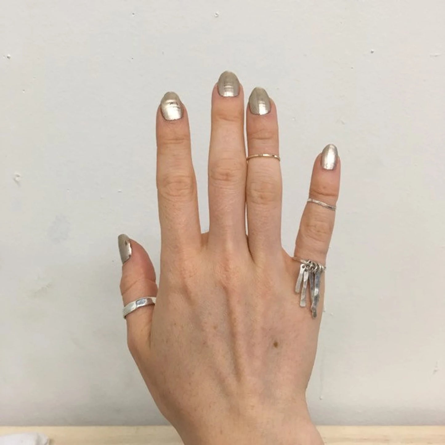 Finger Fringe Pinky Ring