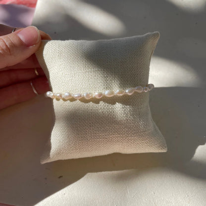 Fresh Water Pearl Knotted Bracelet