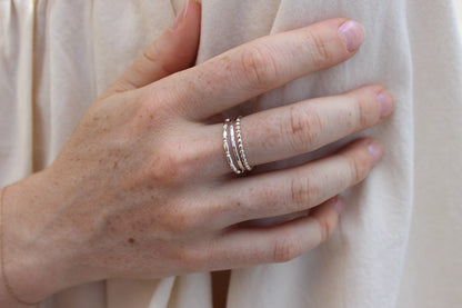 Stacking Ring Bundle Sterling Silver