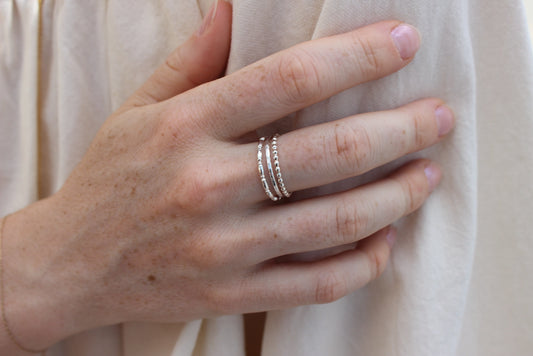 Stacking Ring Bundle Sterling Silver